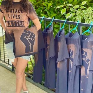 Black power t-shirts